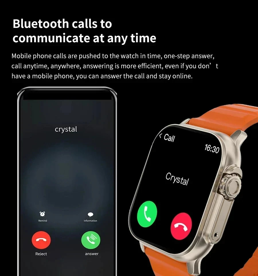 Mens Bluetooth Smart Watch