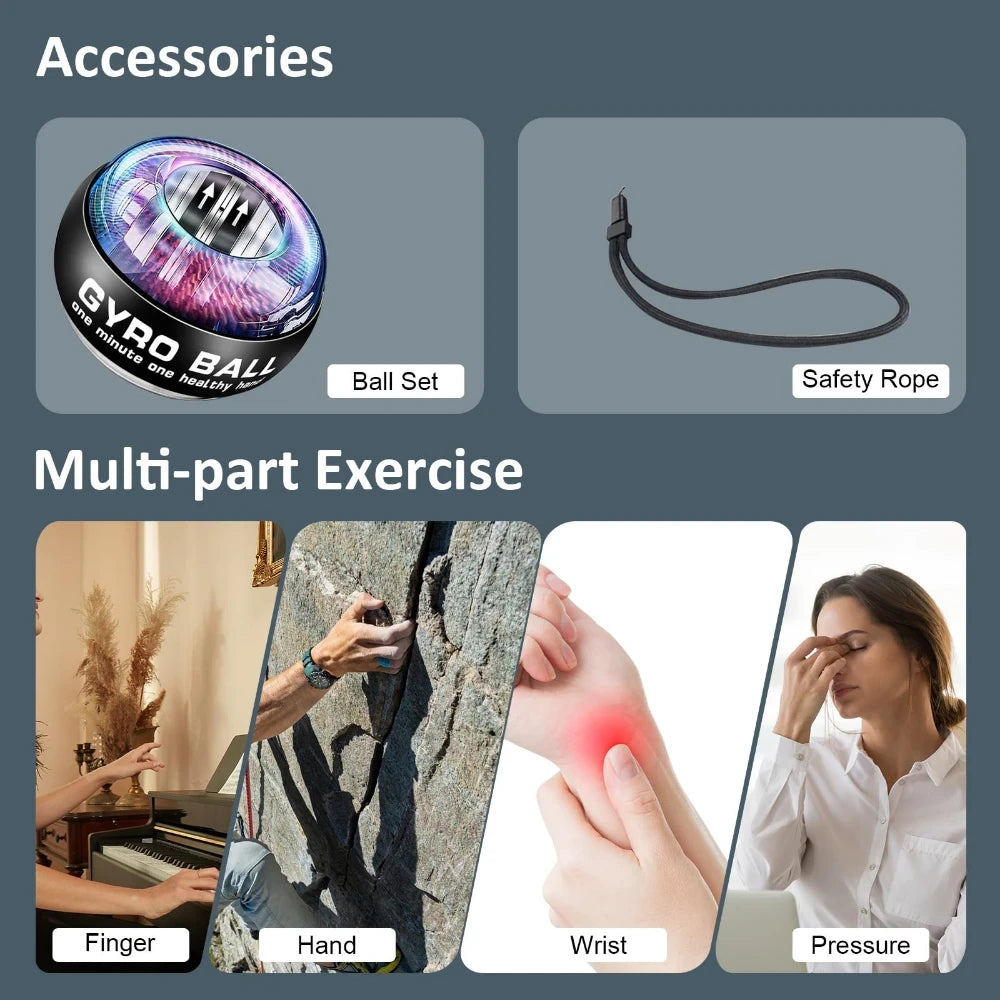 Gyroscopic Wrist Strengthening Ball