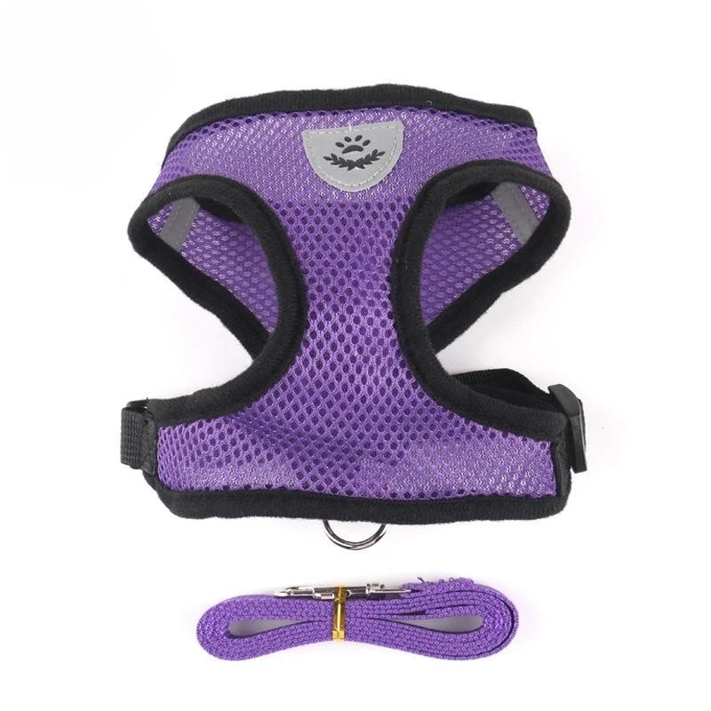 Breathable Mesh Cat Harness