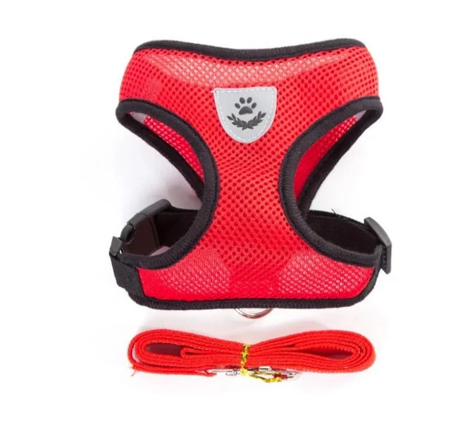 Breathable Mesh Cat Harness