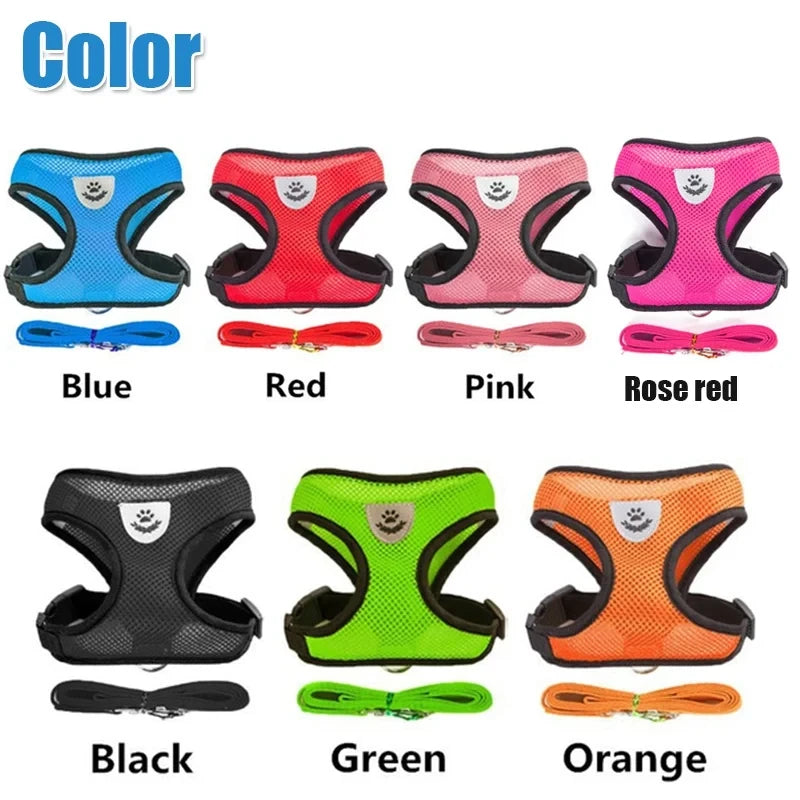 Breathable Mesh Cat Harness
