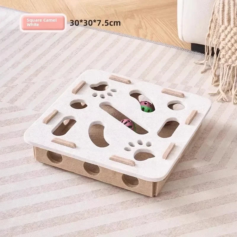 Felt Cat Puzzle Box