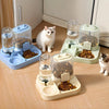 Dual Pet Feeder And Water Dispenser
