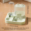 Dual Pet Feeder And Water Dispenser