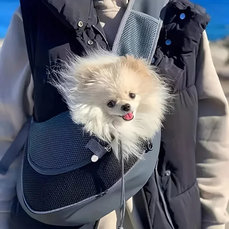 Breathable Mesh Dog Sling Carrier