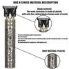 Cordless Electric Beard Trimmer
