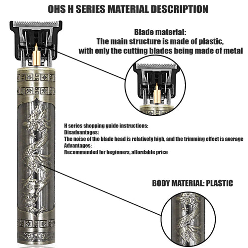 Cordless Electric Beard Trimmer