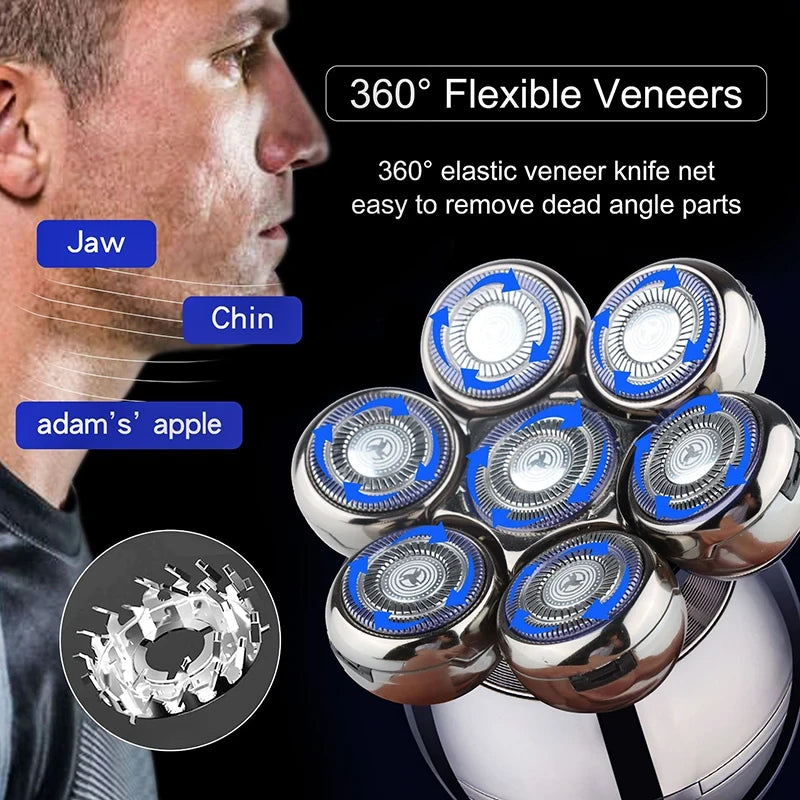 Rechargeable Bald Head Electric Razor