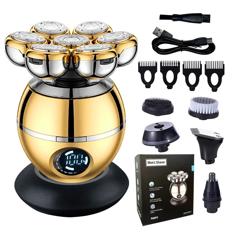 Rechargeable Bald Head Electric Razor