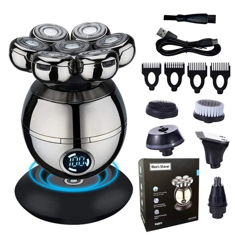 Rechargeable Bald Head Electric Razor