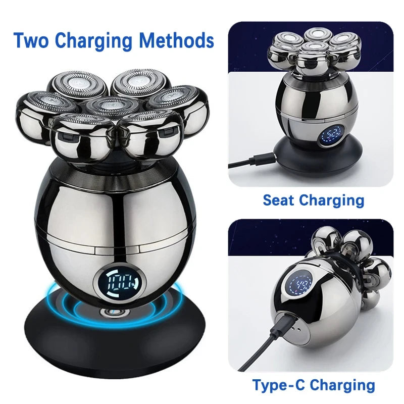 Rechargeable Bald Head Electric Razor