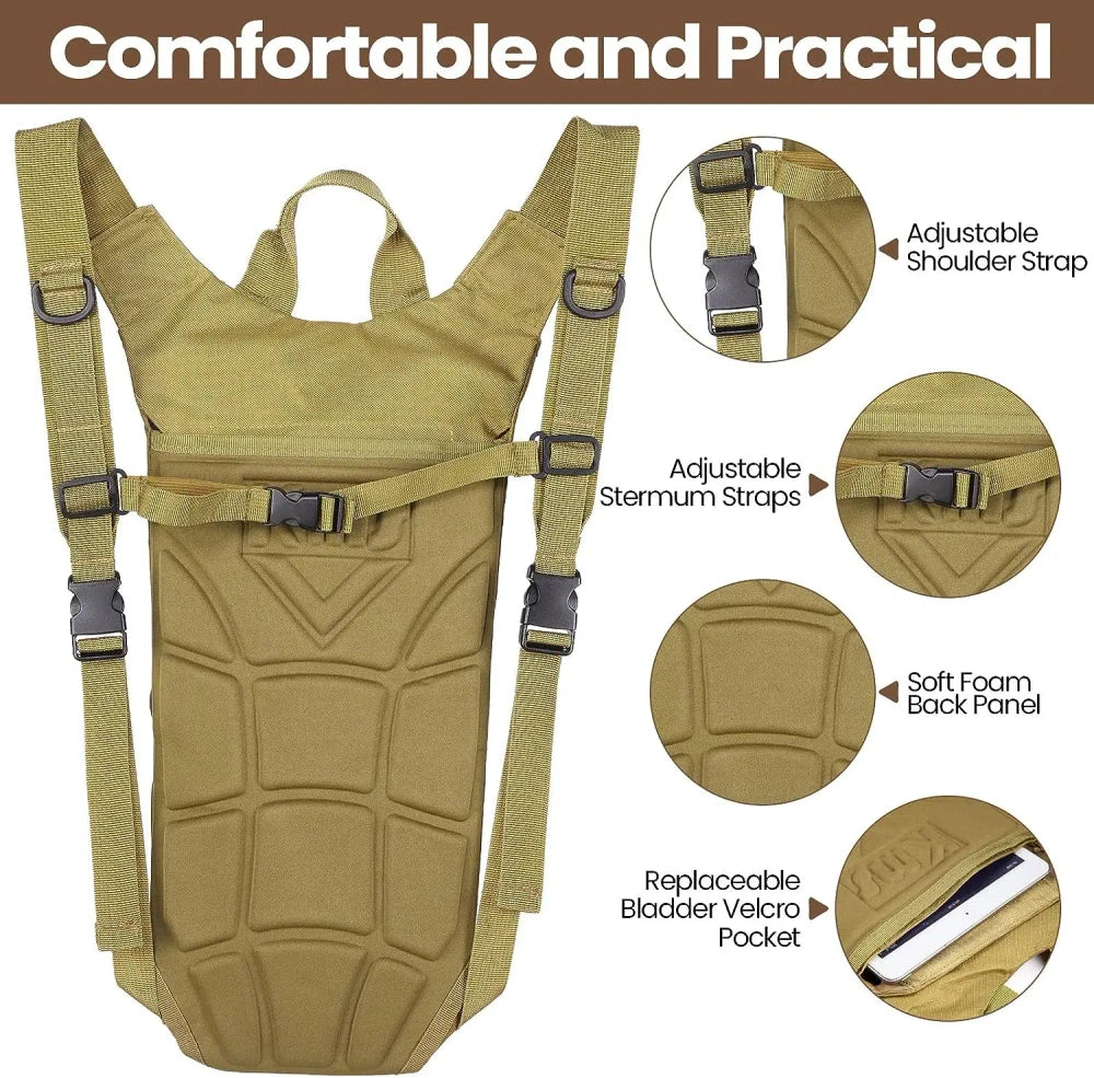 Waterproof Nylon Sport Hydration Pack
