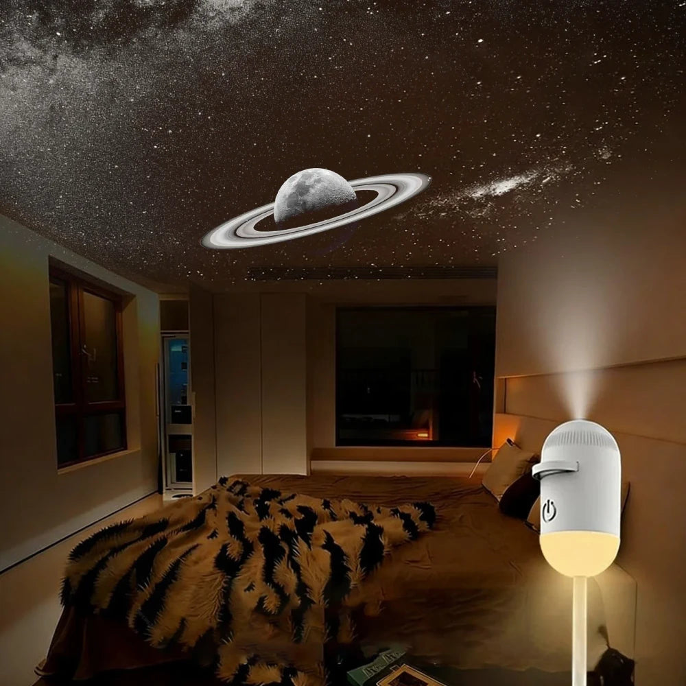Mini Galaxy Star Projector Night Light