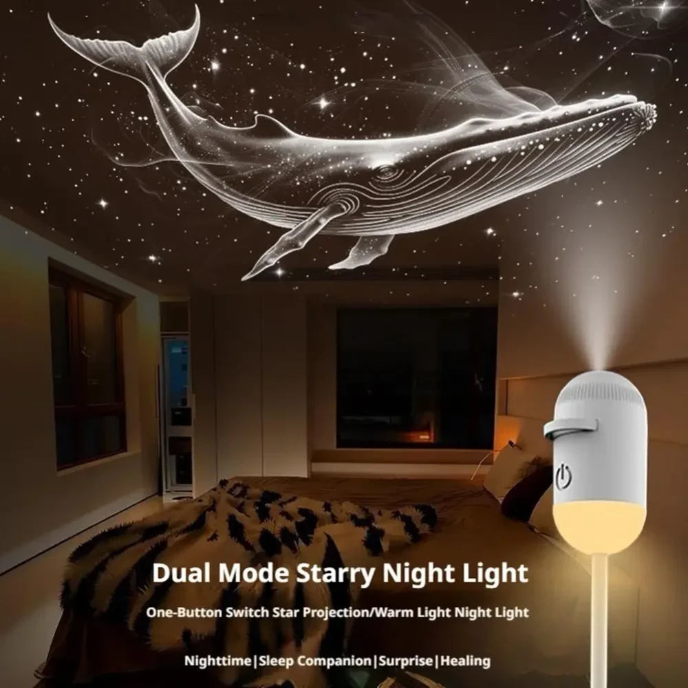Mini Galaxy Star Projector Night Light