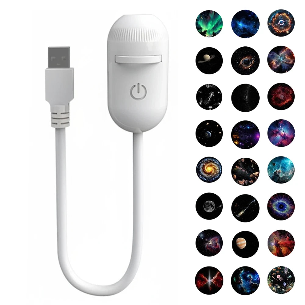 Mini Galaxy Star Projector Night Light