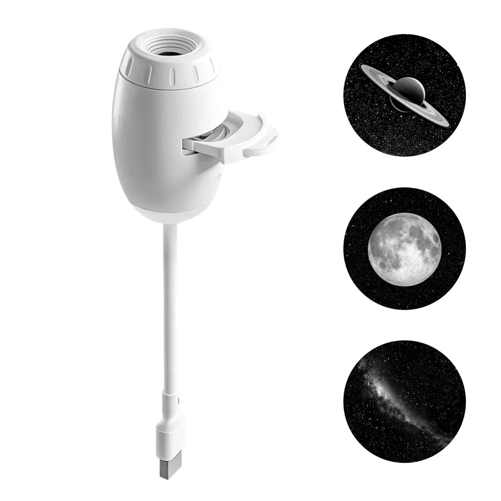 Mini Galaxy Star Projector Night Light