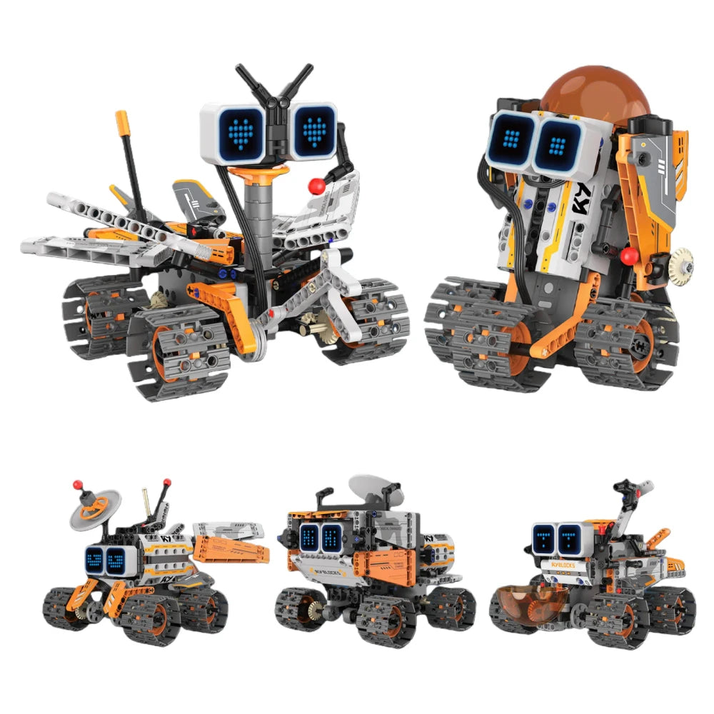 Transformable Remote Control Robot Building Blocks