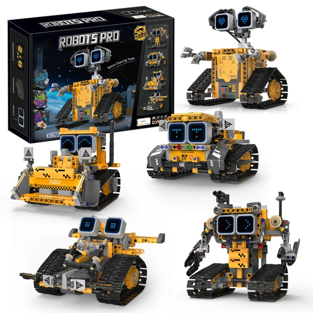 Transformable Remote Control Robot Building Blocks