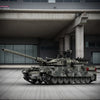 Military Tank Building Blocks Model