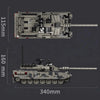 Military Tank Building Blocks Model