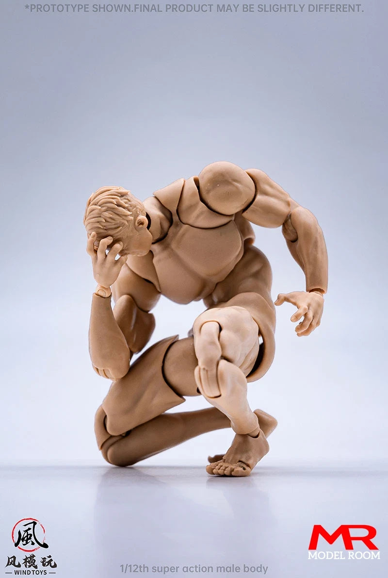Wind Toys Flexible Male Action Figure