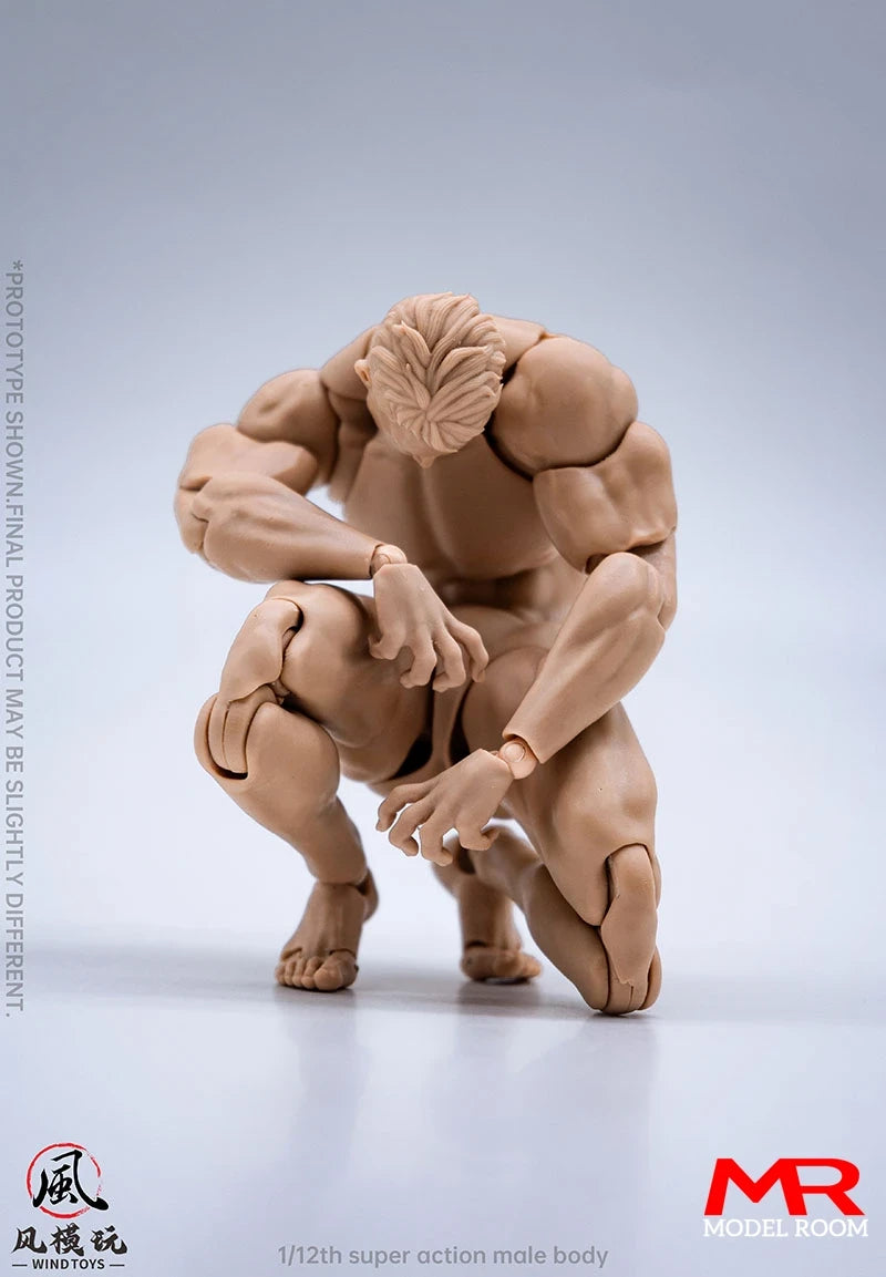 Wind Toys Flexible Male Action Figure