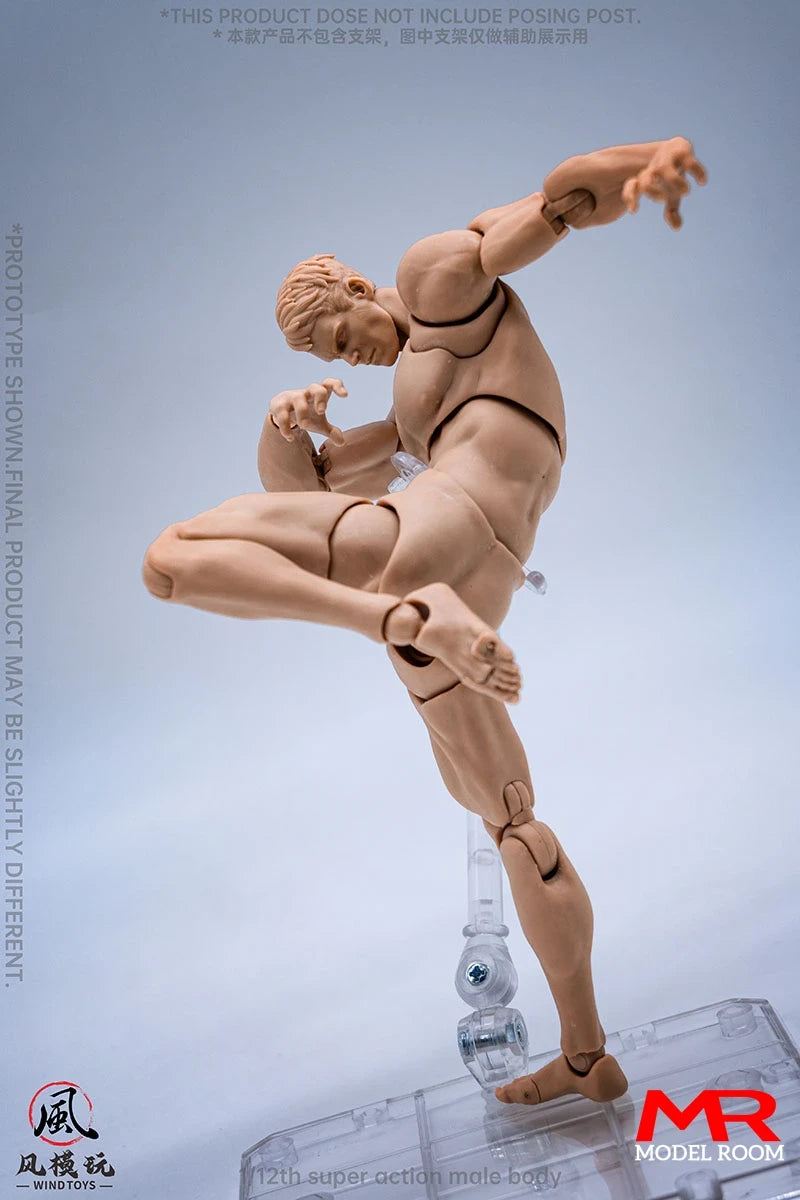Wind Toys Flexible Male Action Figure