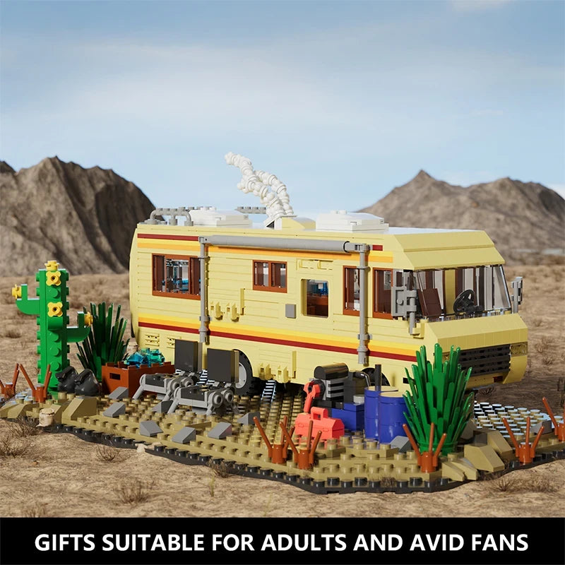 RV Camper Building Block Model