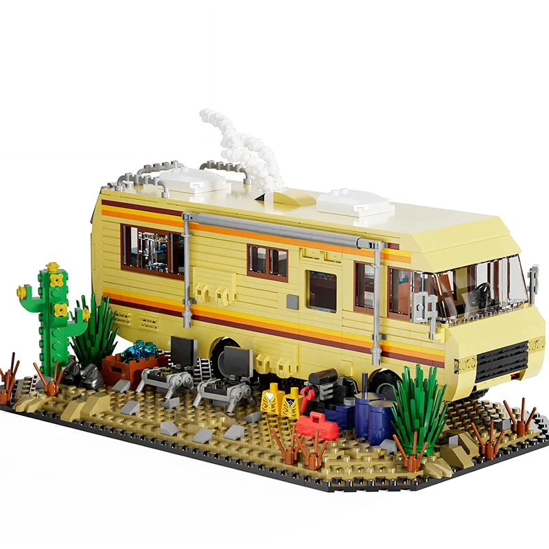 RV Camper Building Block Model