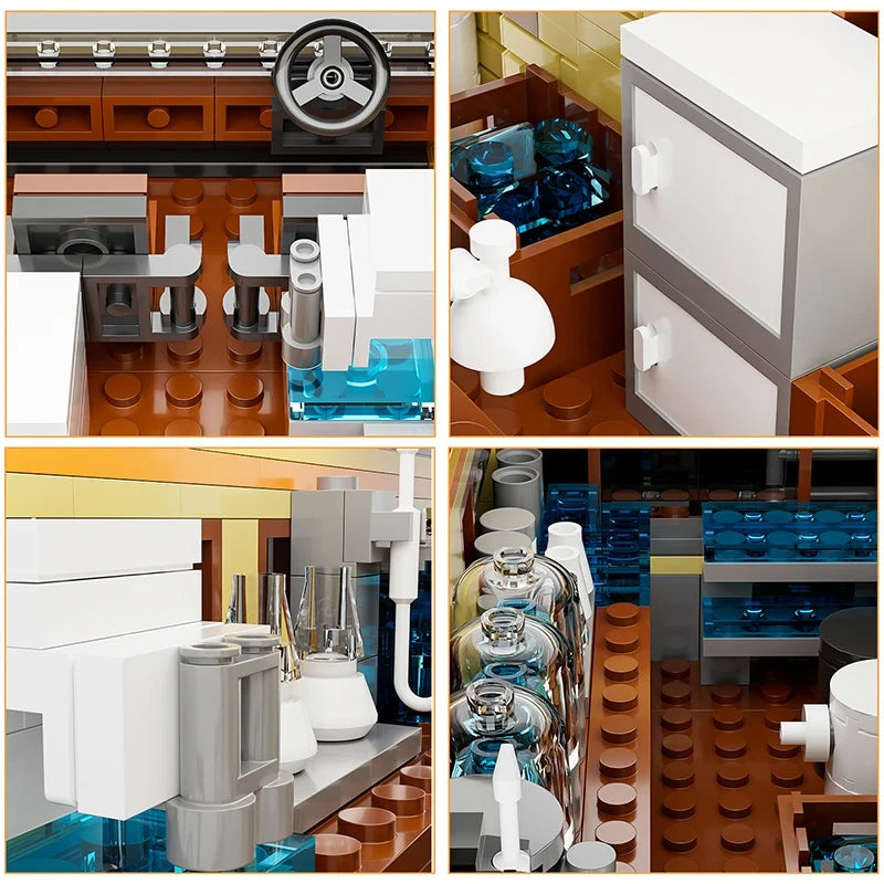 RV Camper Building Block Model