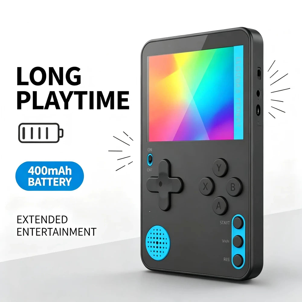 Retro Portable Handheld Game Console