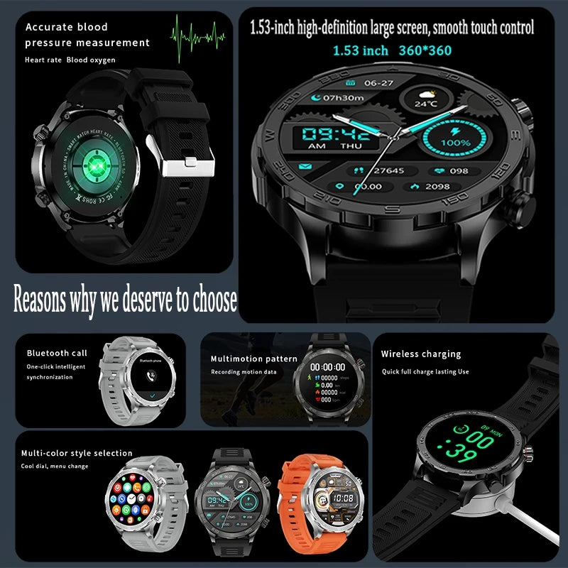 GPS Track Smart Watch