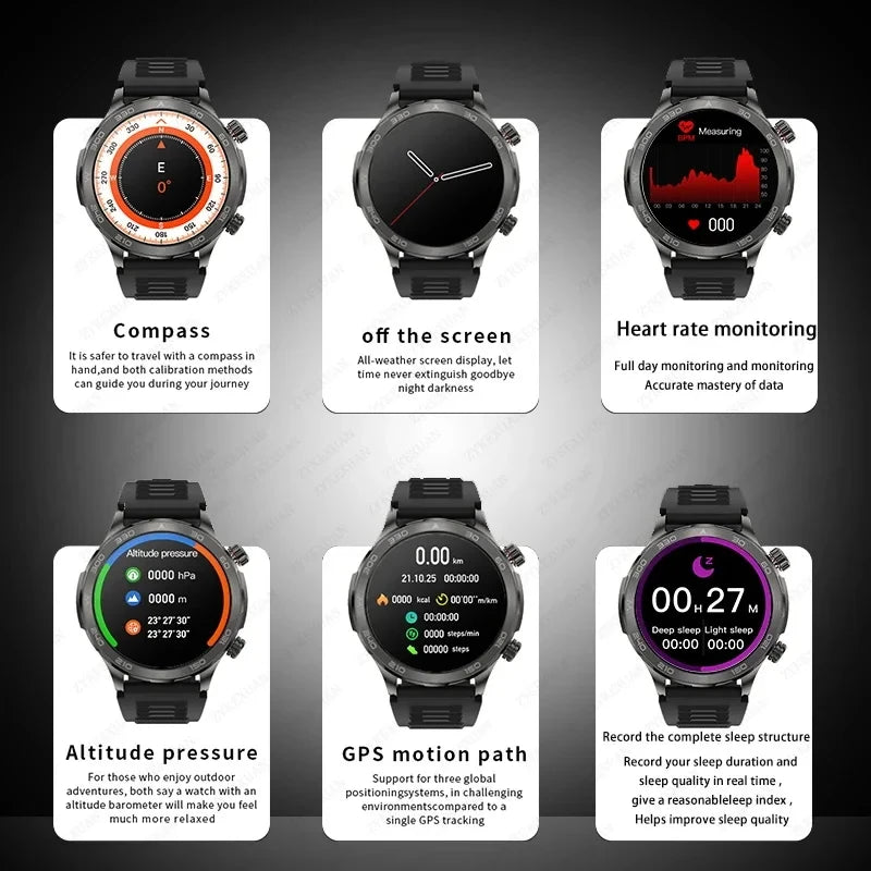 GPS Track Smart Watch