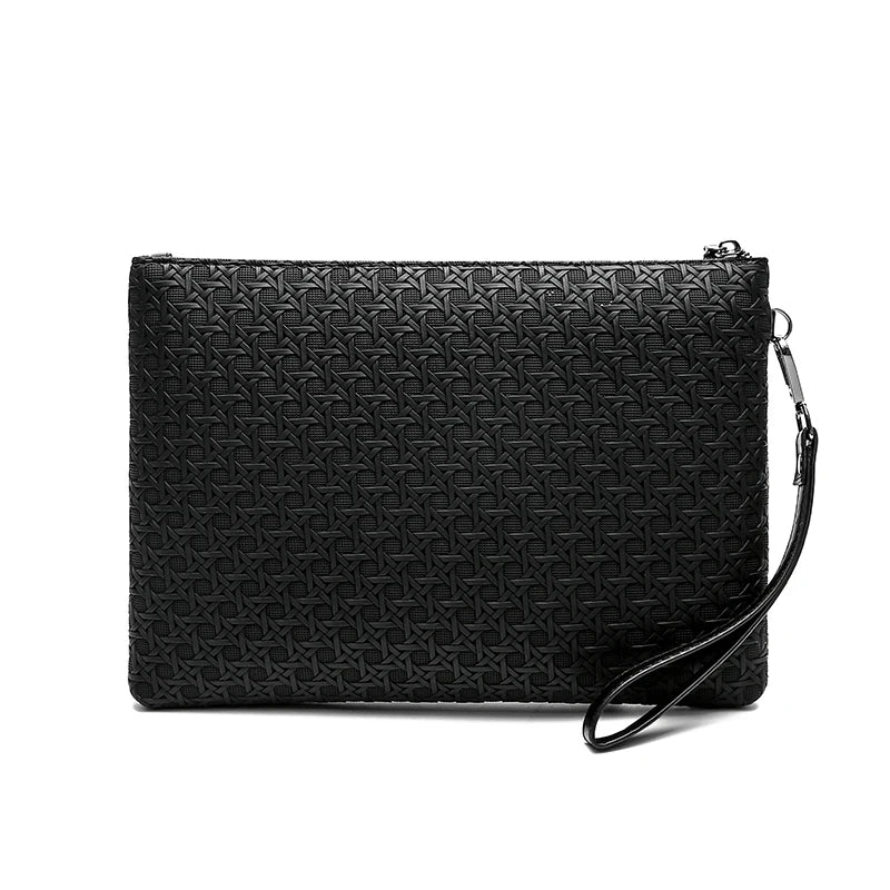 PU Leather Business Clutch Bag