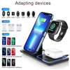 Foldable 3 in 1 Wireless Charger Stand