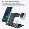 Foldable 3 in 1 Wireless Charger Stand