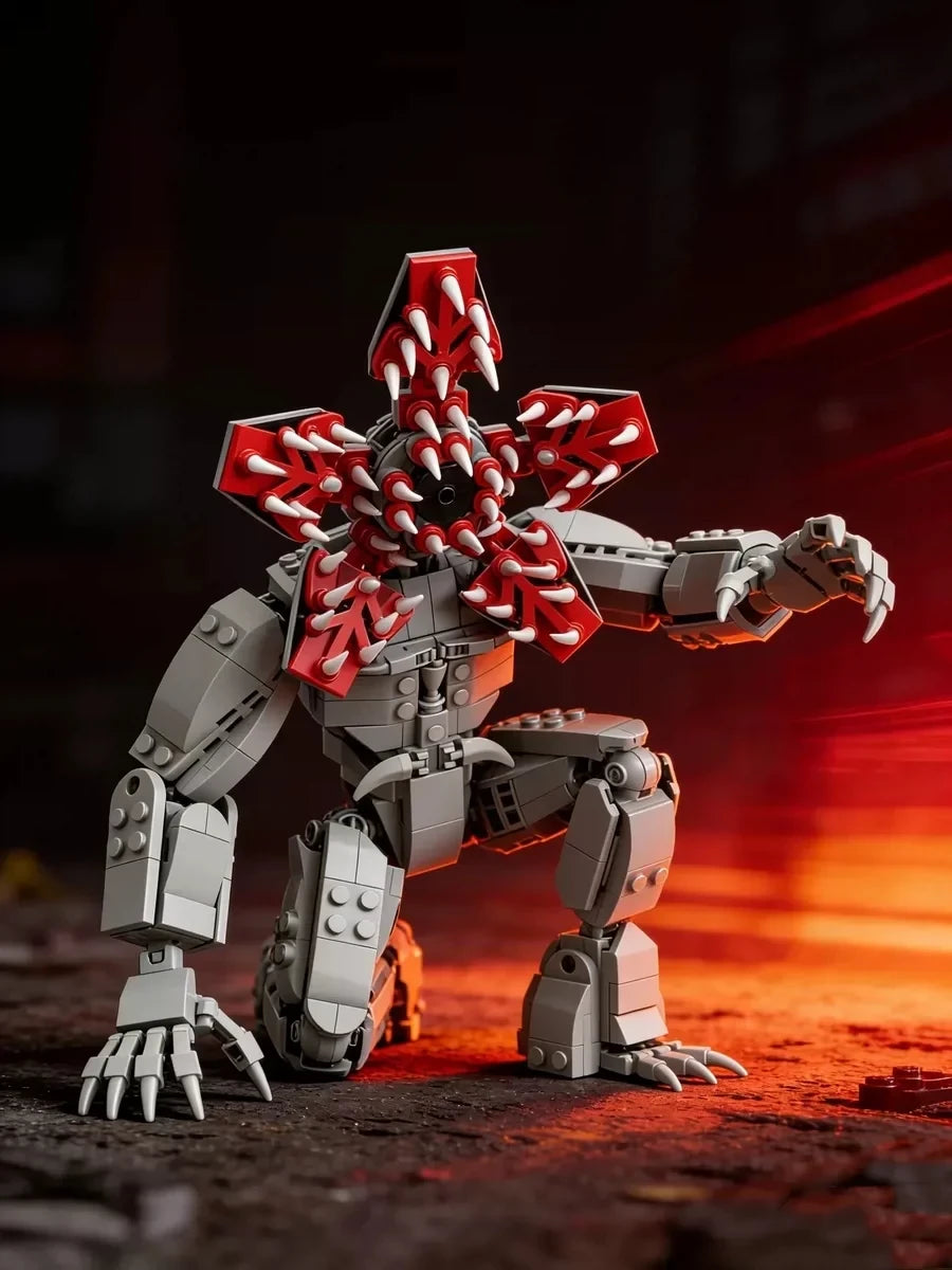 Monster Plant Building Block Figure