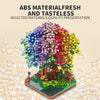 Rainbow Tree House Building Block Set