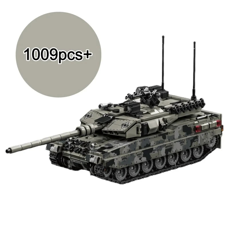Military Battle Tank Building Blocks
