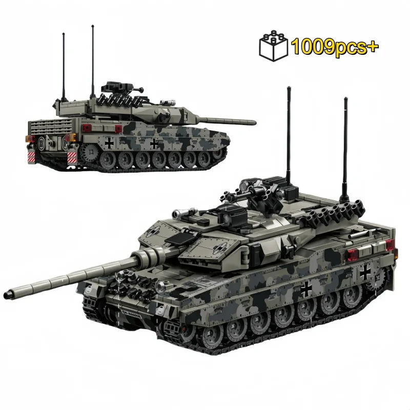 Military Battle Tank Building Blocks