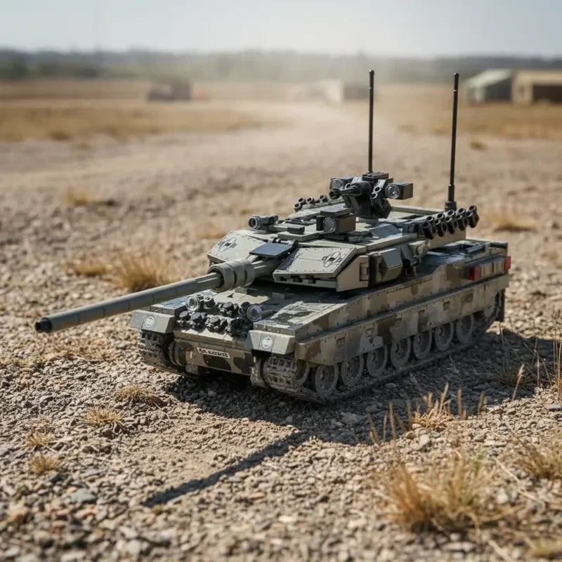 Military Battle Tank Building Blocks