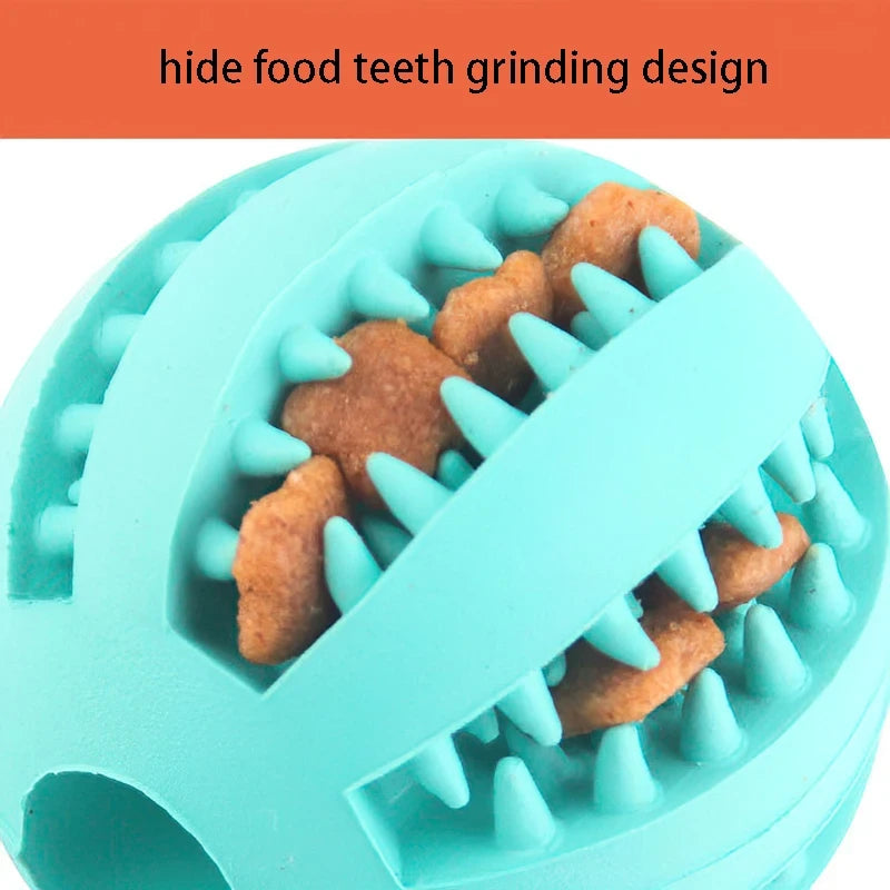 Natural Rubber Pet Treat Ball