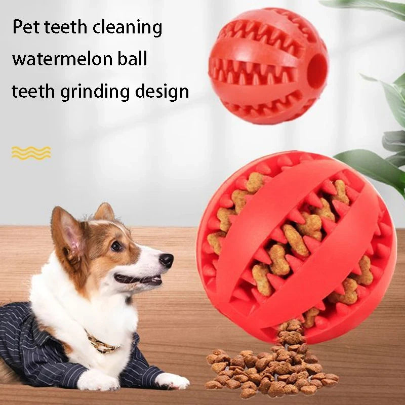 Natural Rubber Pet Treat Ball
