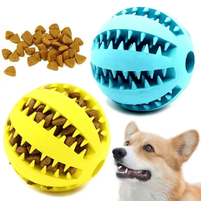 Natural Rubber Pet Treat Ball