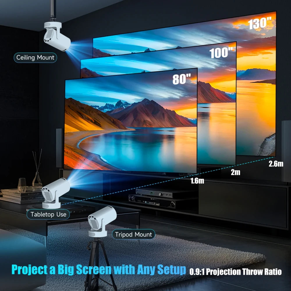 Pro Outdoor Video Projector